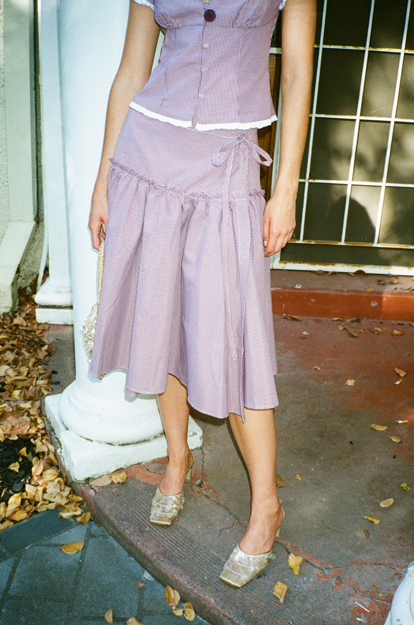 COSTES MIDI SKIRT
