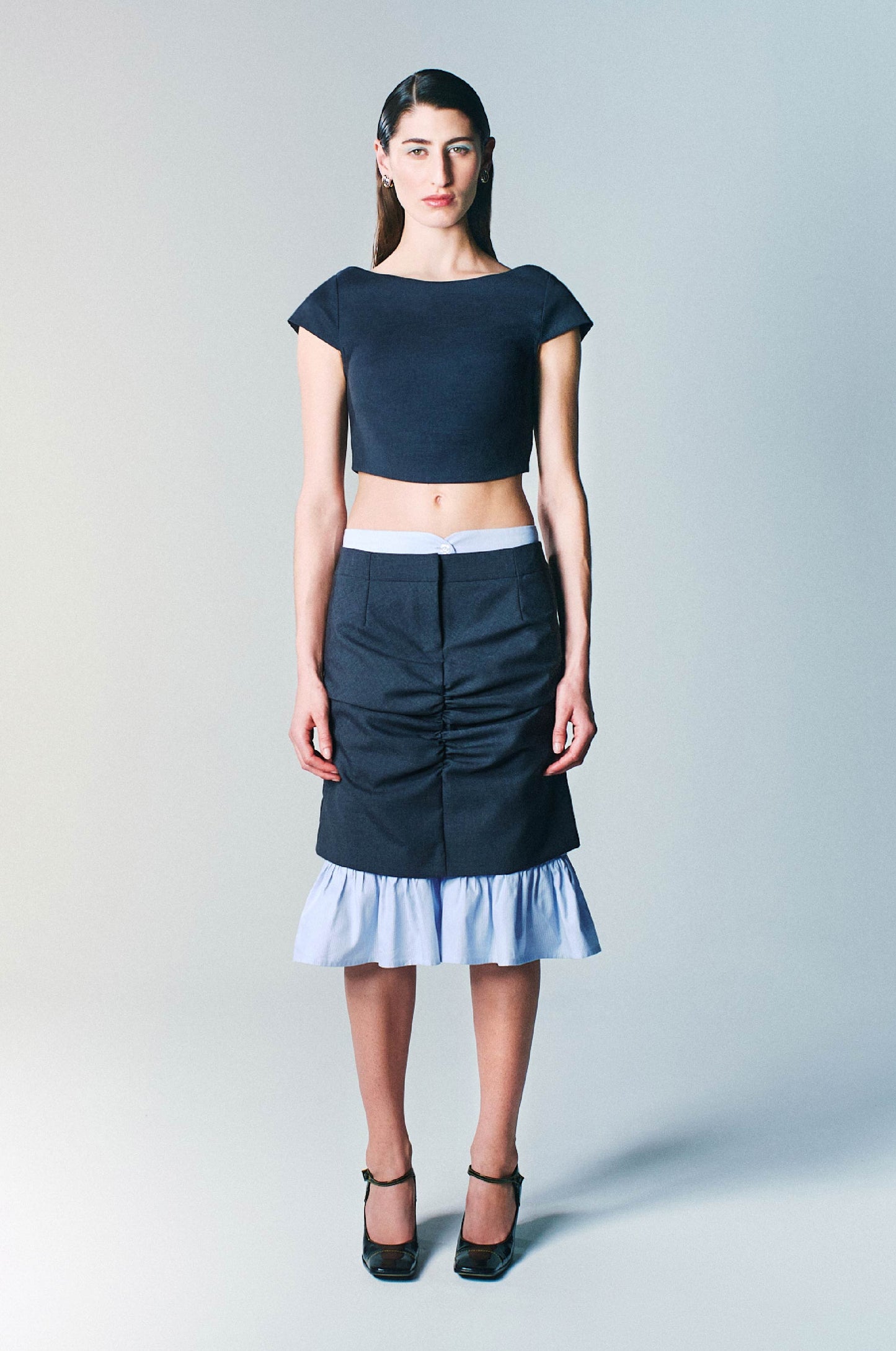 STRUCTURED MINI TEE