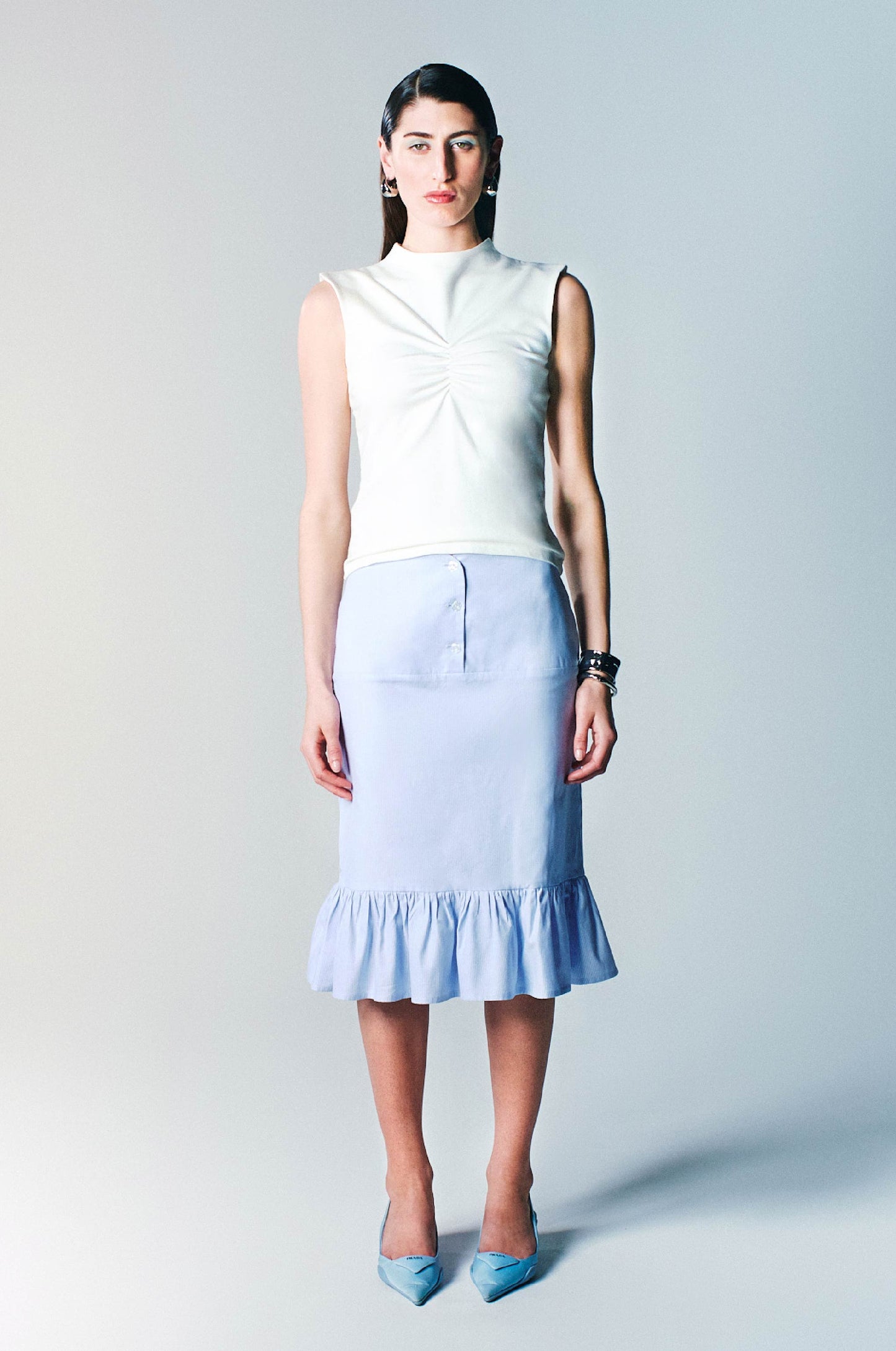 FRILLED UNDERSKIRT