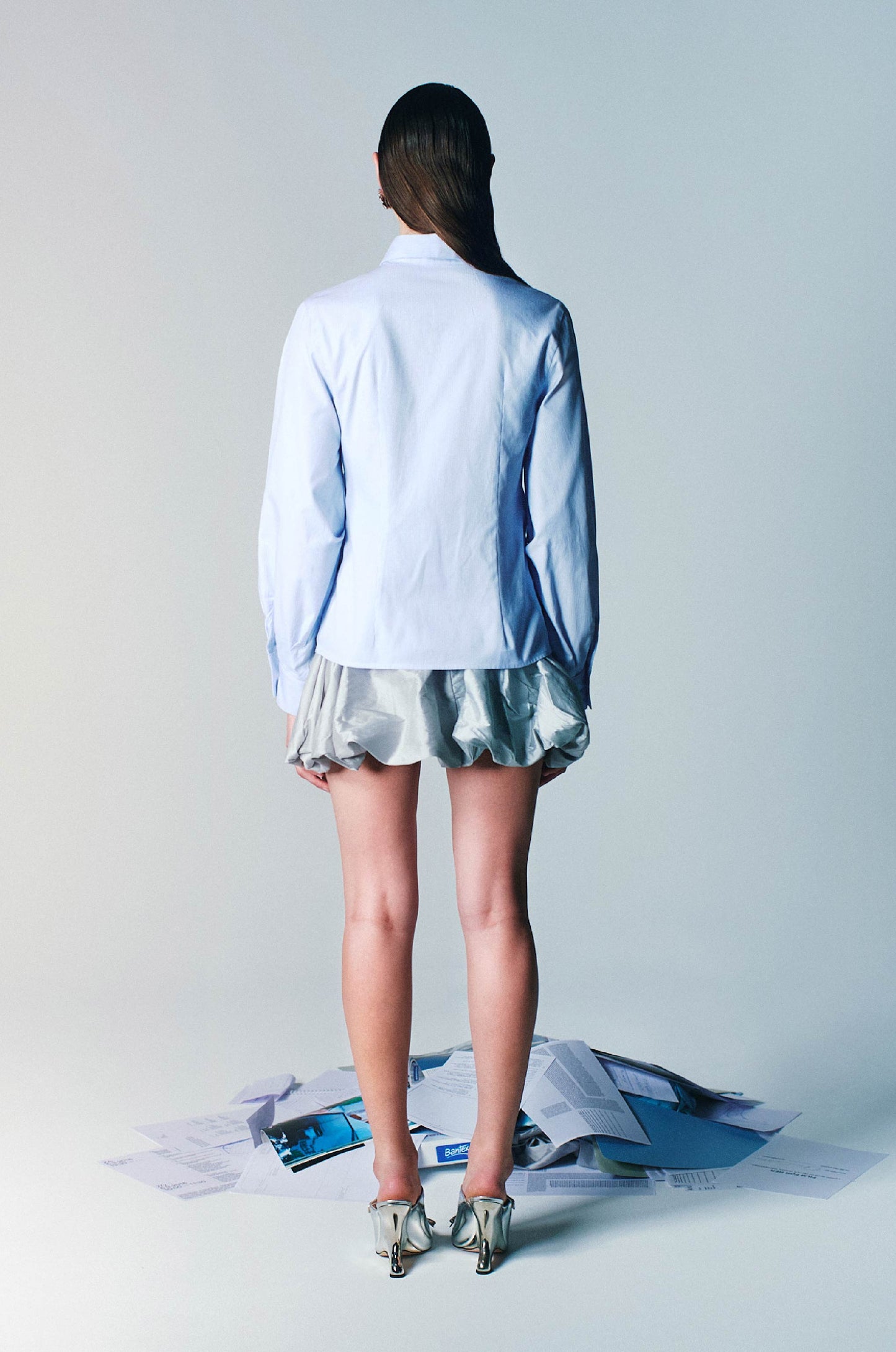 TAILORED BUBBLE SKIRT
