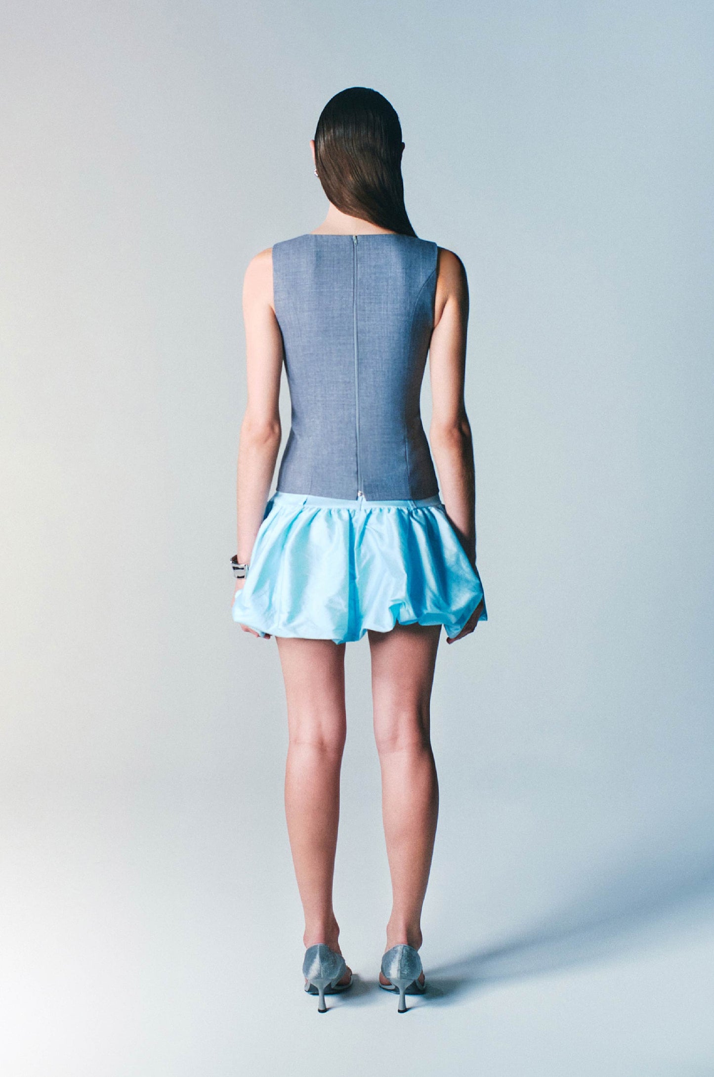 TAILORED BUBBLE SKIRT
