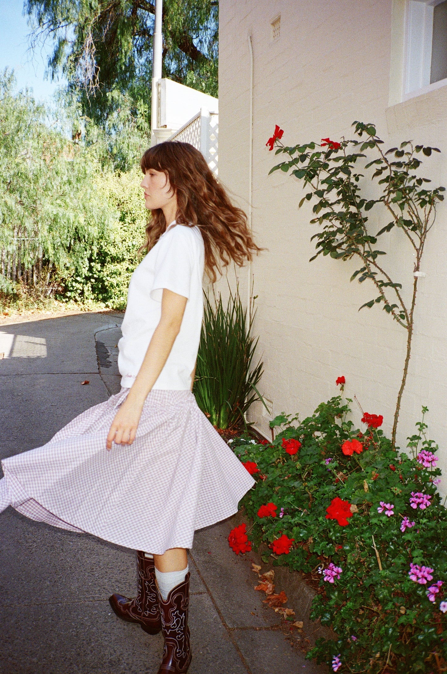 COSTES MIDI SKIRT