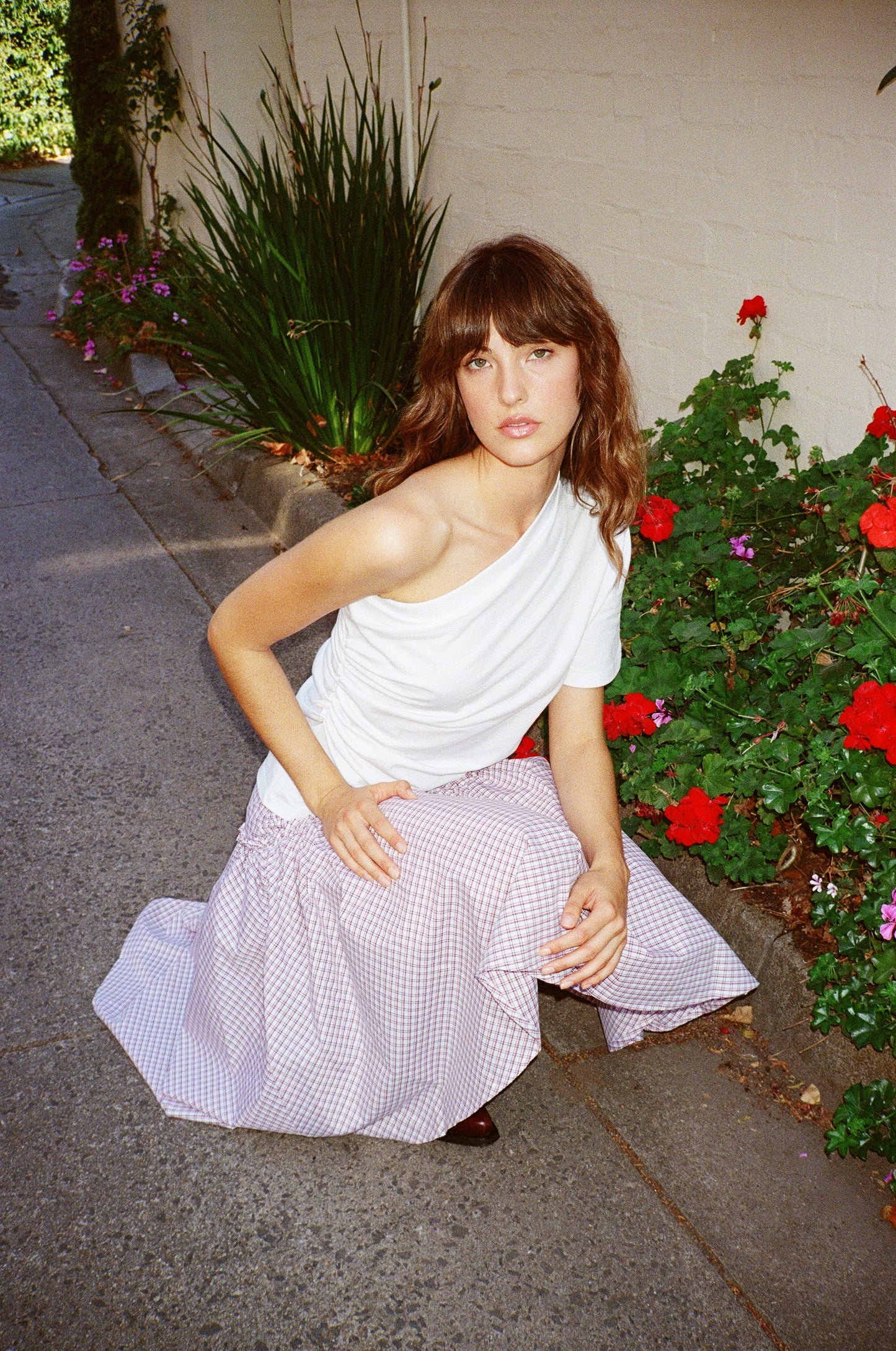 COSTES MIDI SKIRT