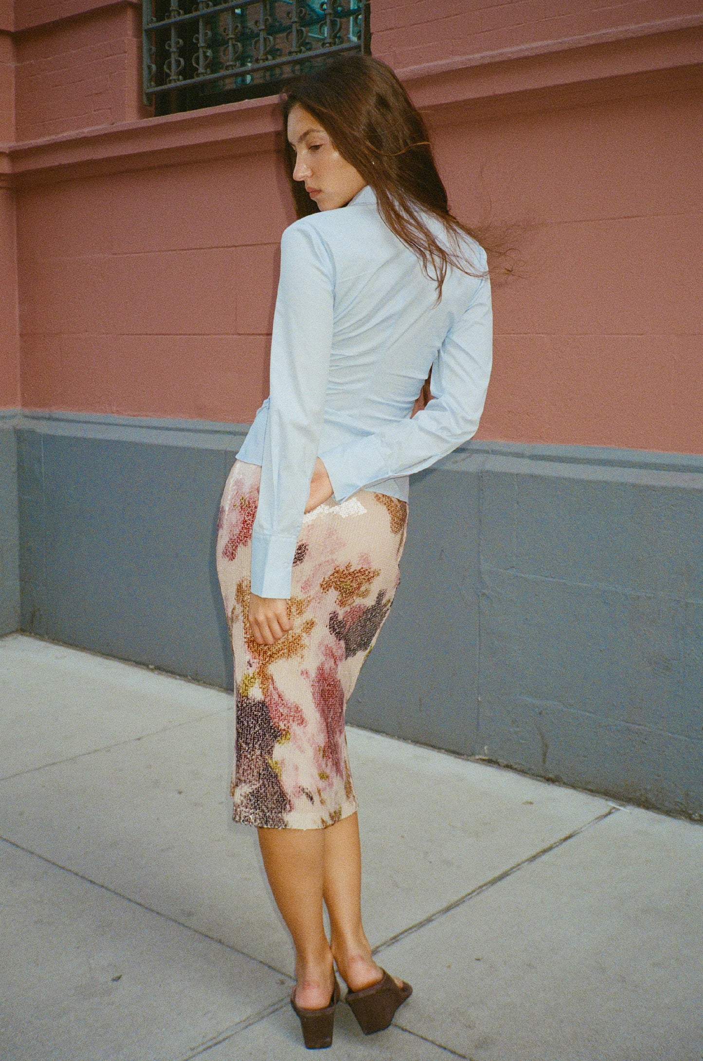 LUMA SEQUIN SKIRT