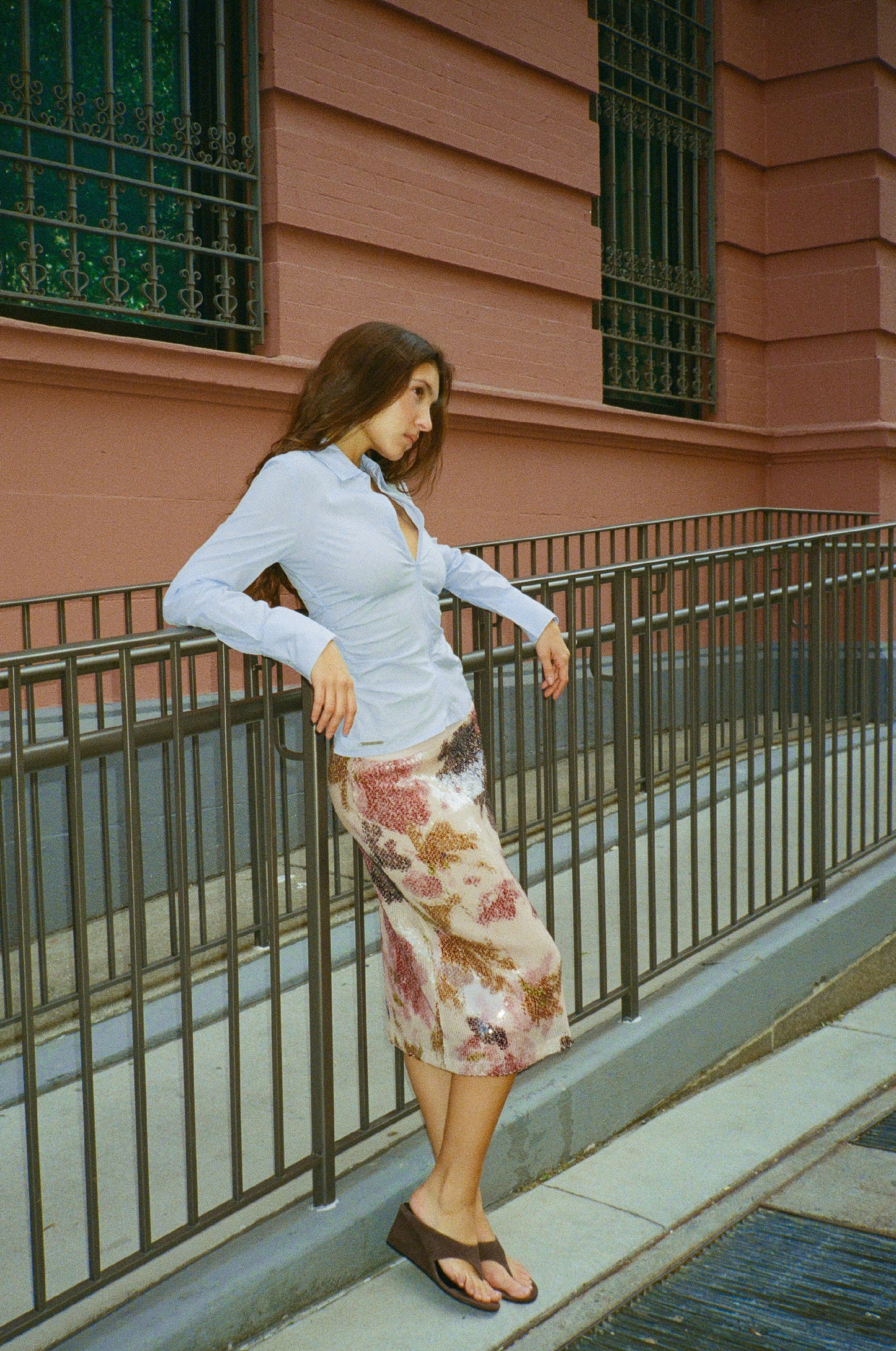LUMA SEQUIN SKIRT