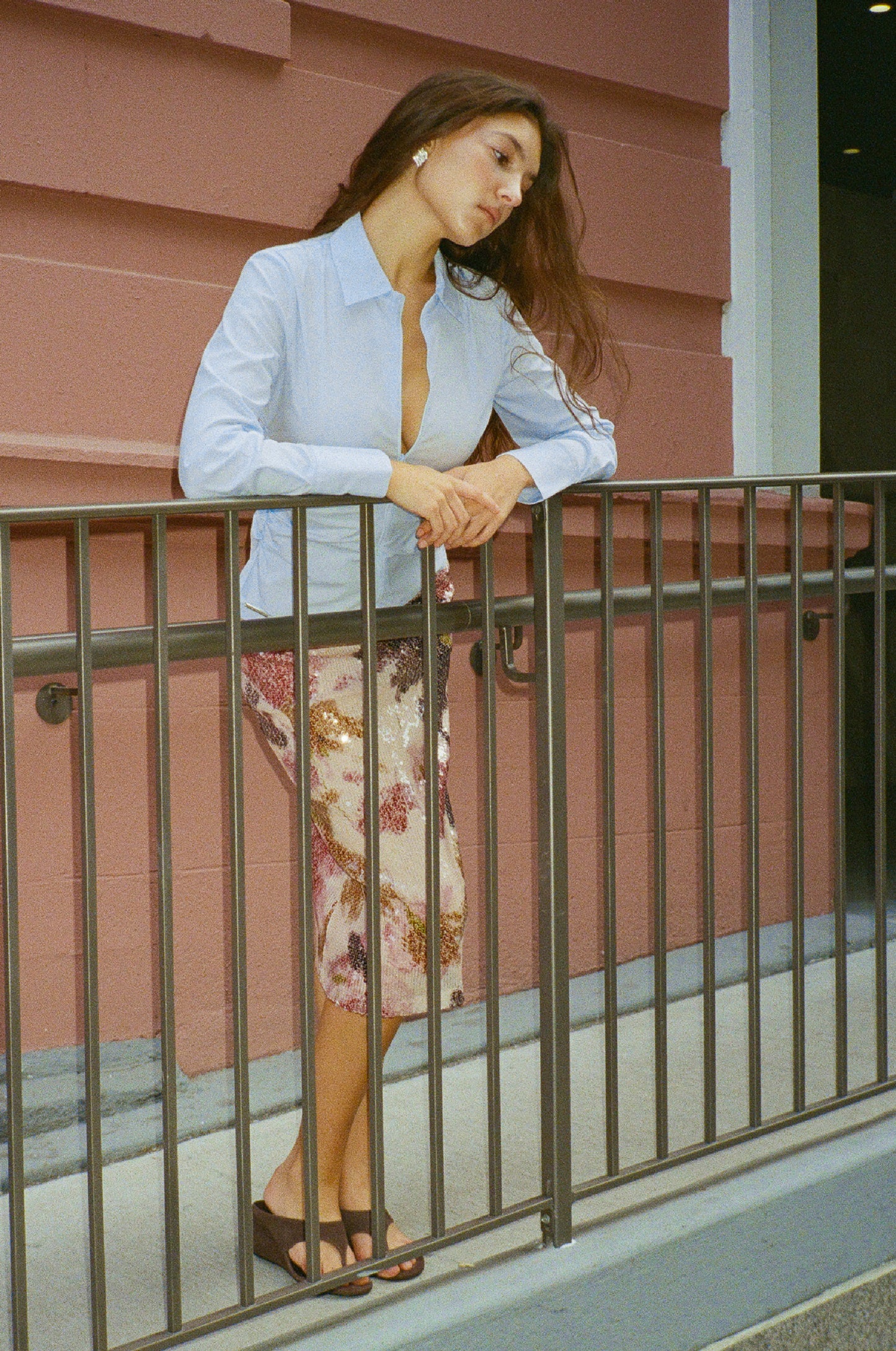 ZIP LONG SLEEVE SHIRT
