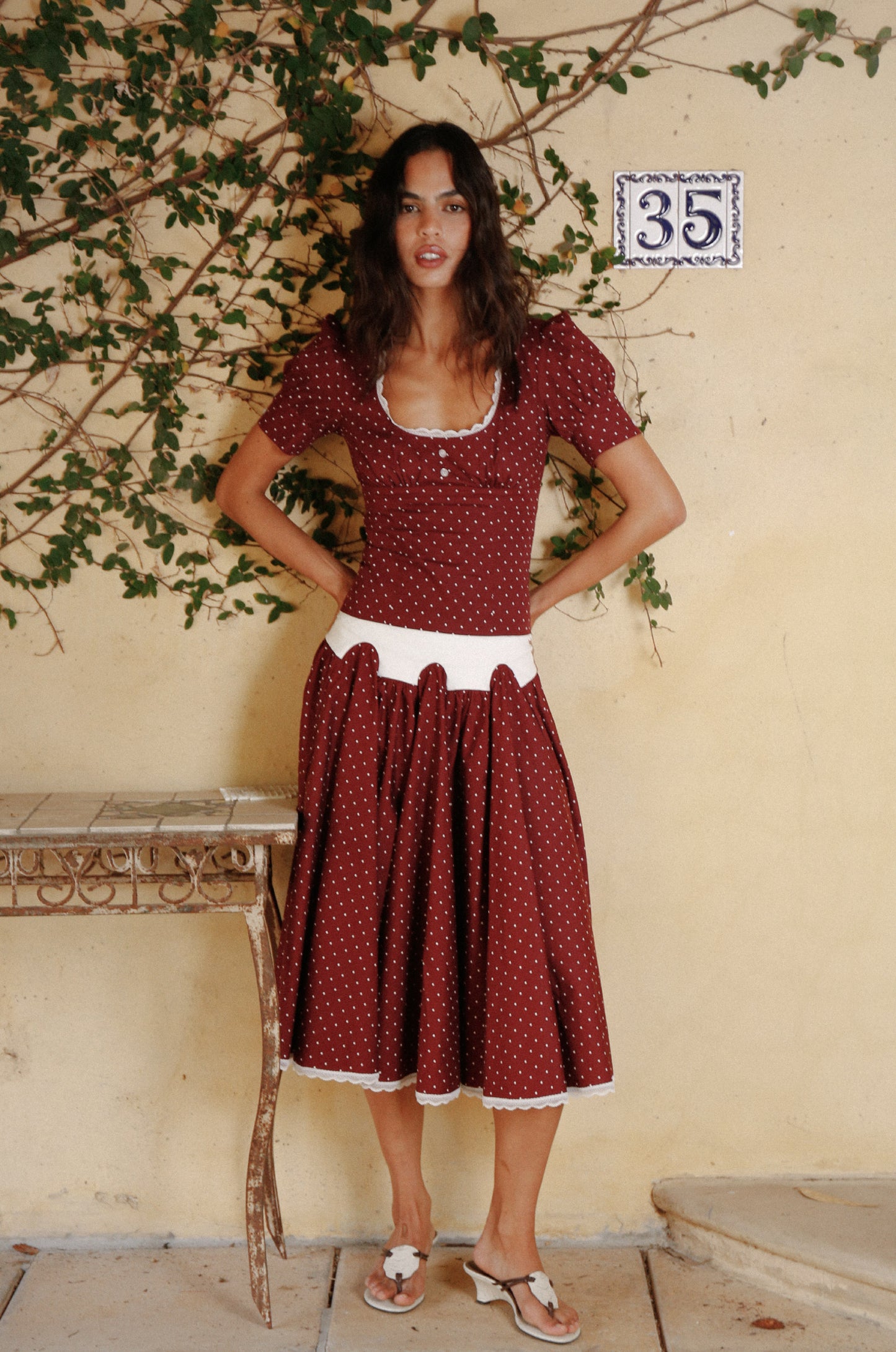 FLORENTIN MIDI SKIRT
