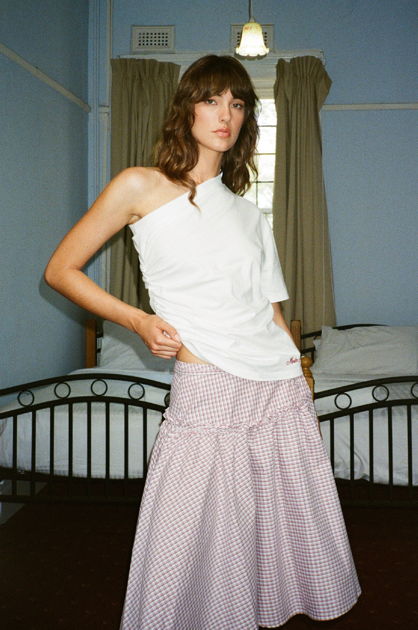 COSTES MIDI SKIRT