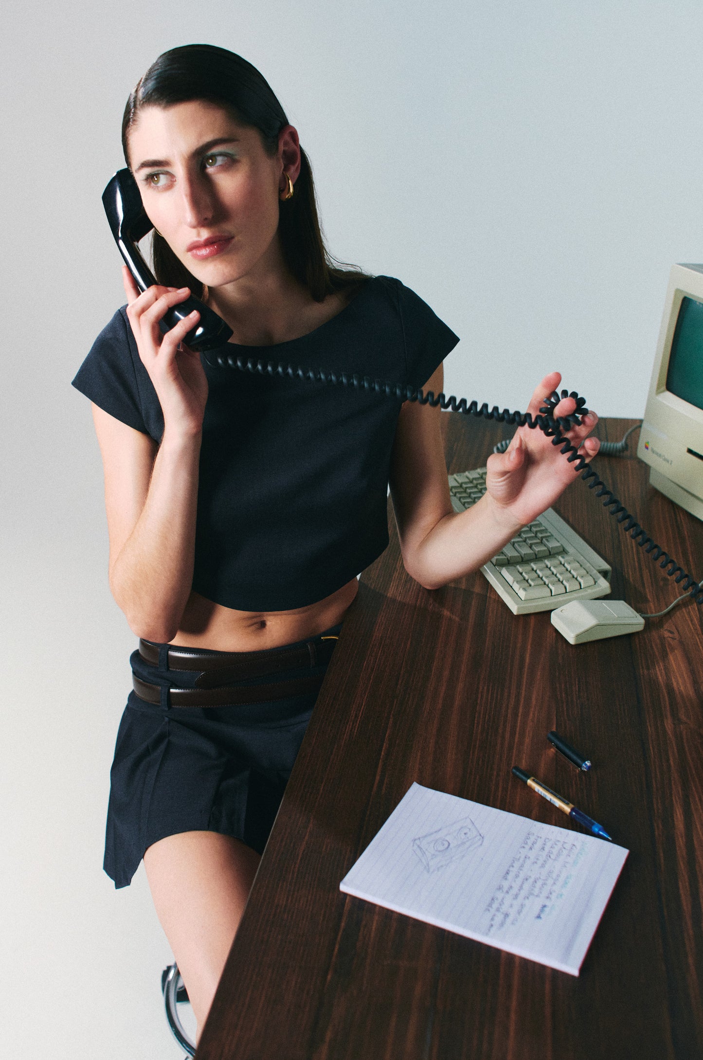 STRUCTURED MINI TEE