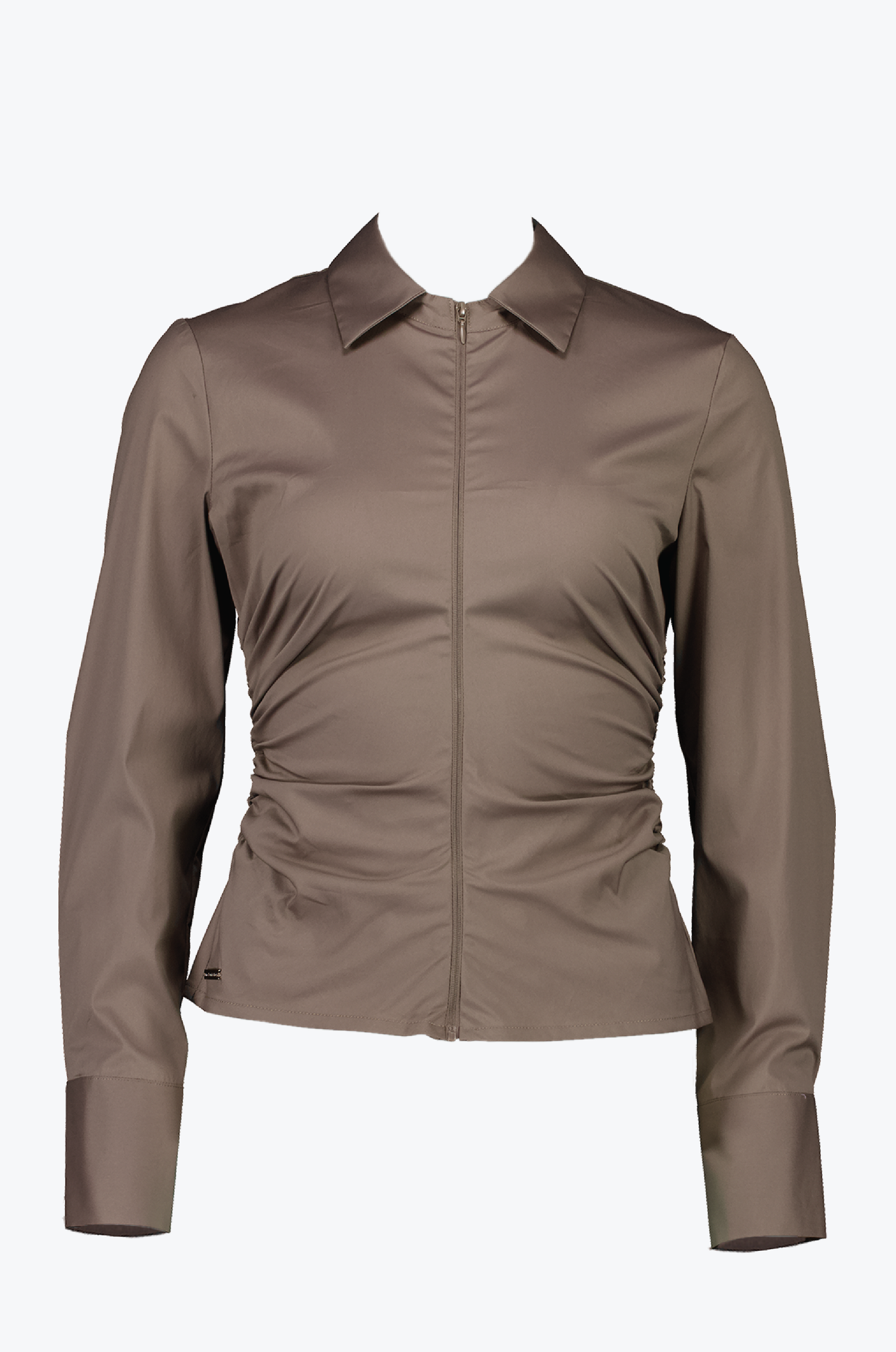 ZIP LONG SLEEVE SHIRT