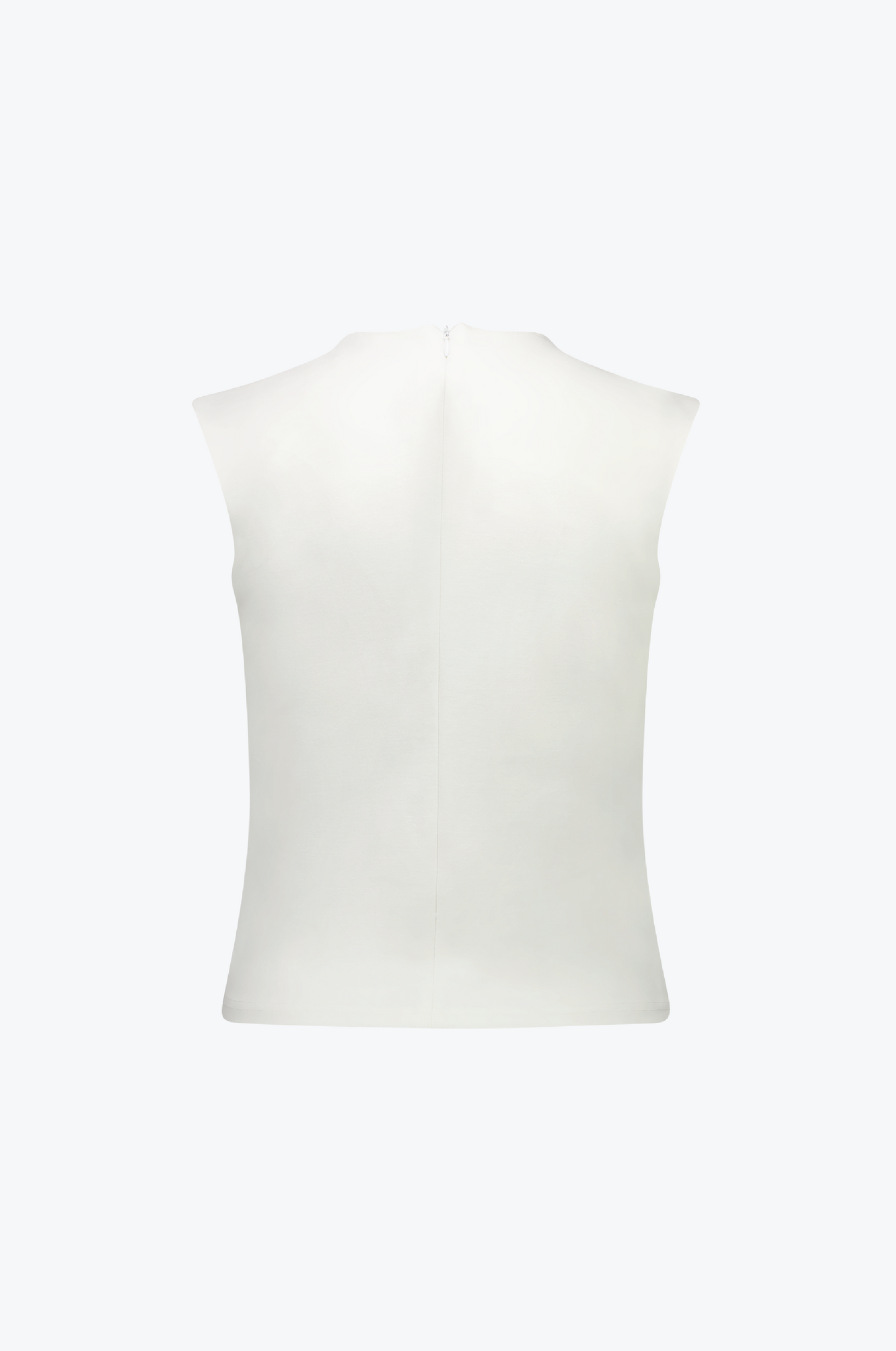 ANGLED MOCK NECK
