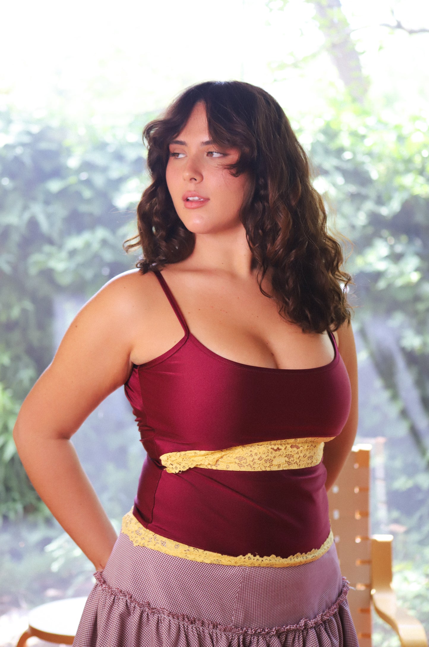 FLORA LACE CAMI