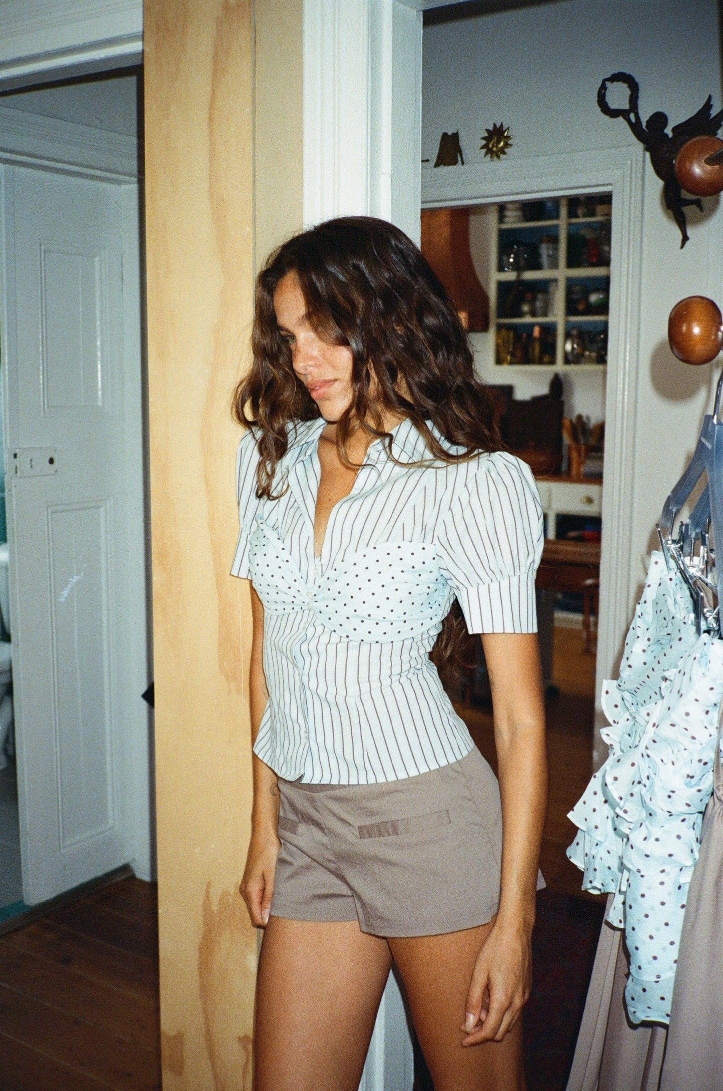 JANOU LAYERED BLOUSE