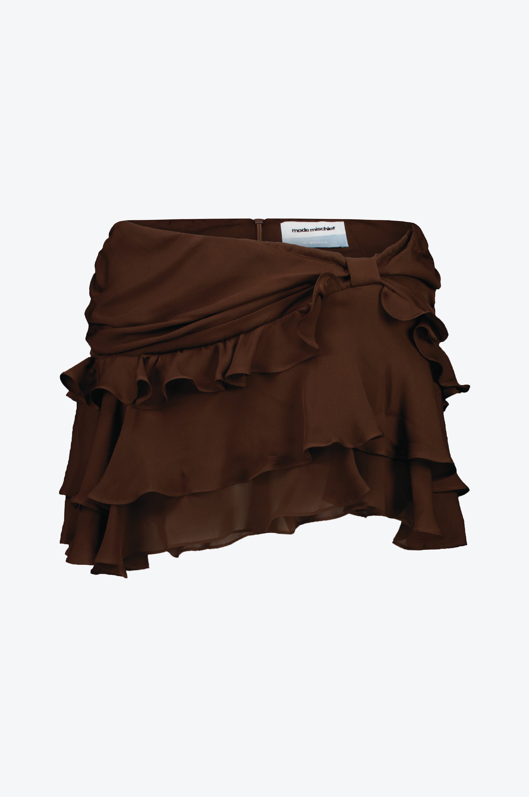 AND MARY Holly mini skirt ブラウン Maple Mini Skirt in Brown – Fast Delivery Available – Mars The