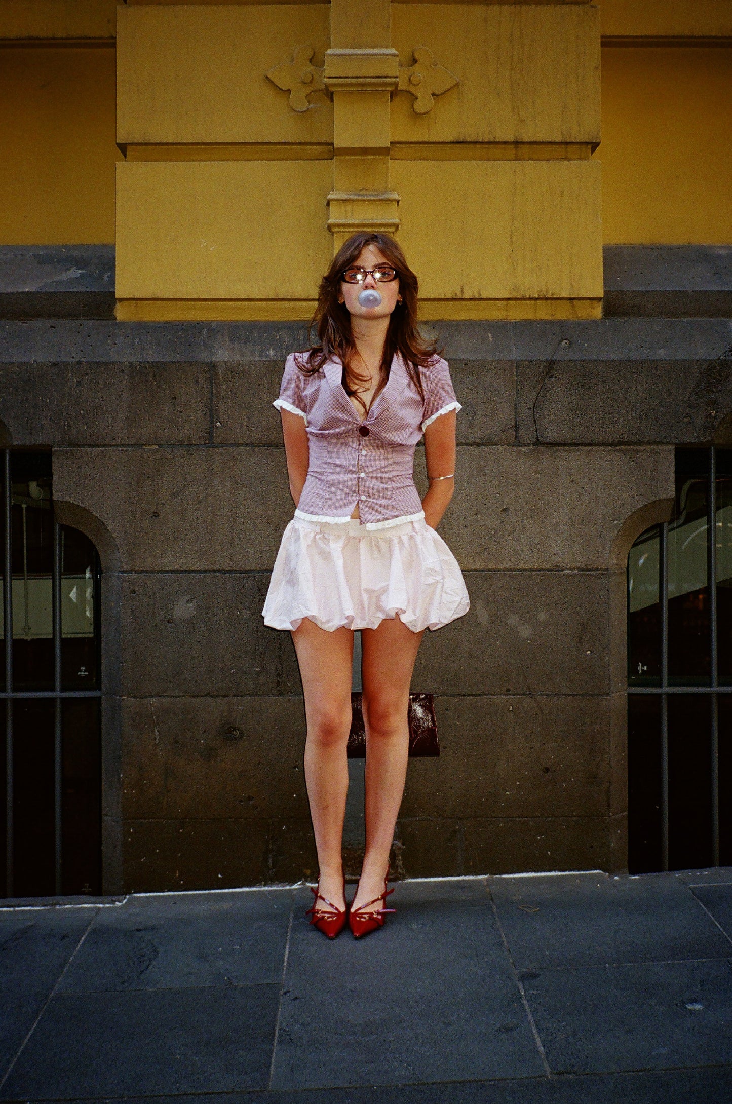 TAILORED BUBBLE SKIRT