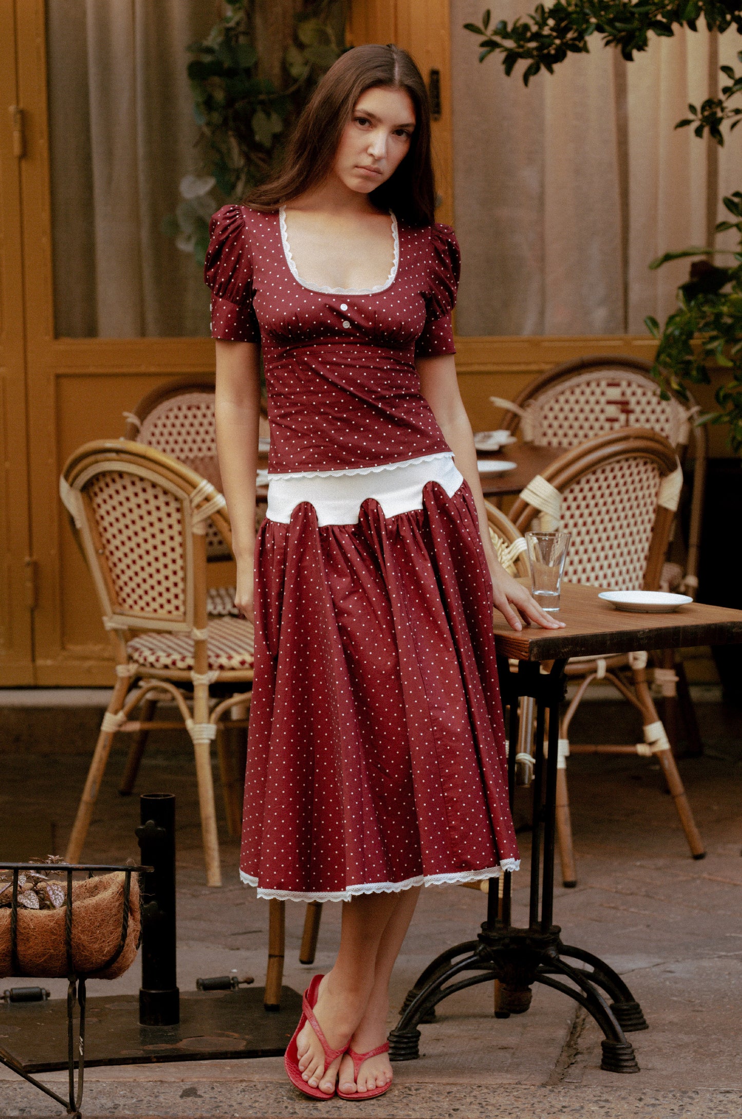 MINETTE BLOUSE & FLORENTIN SKIRT