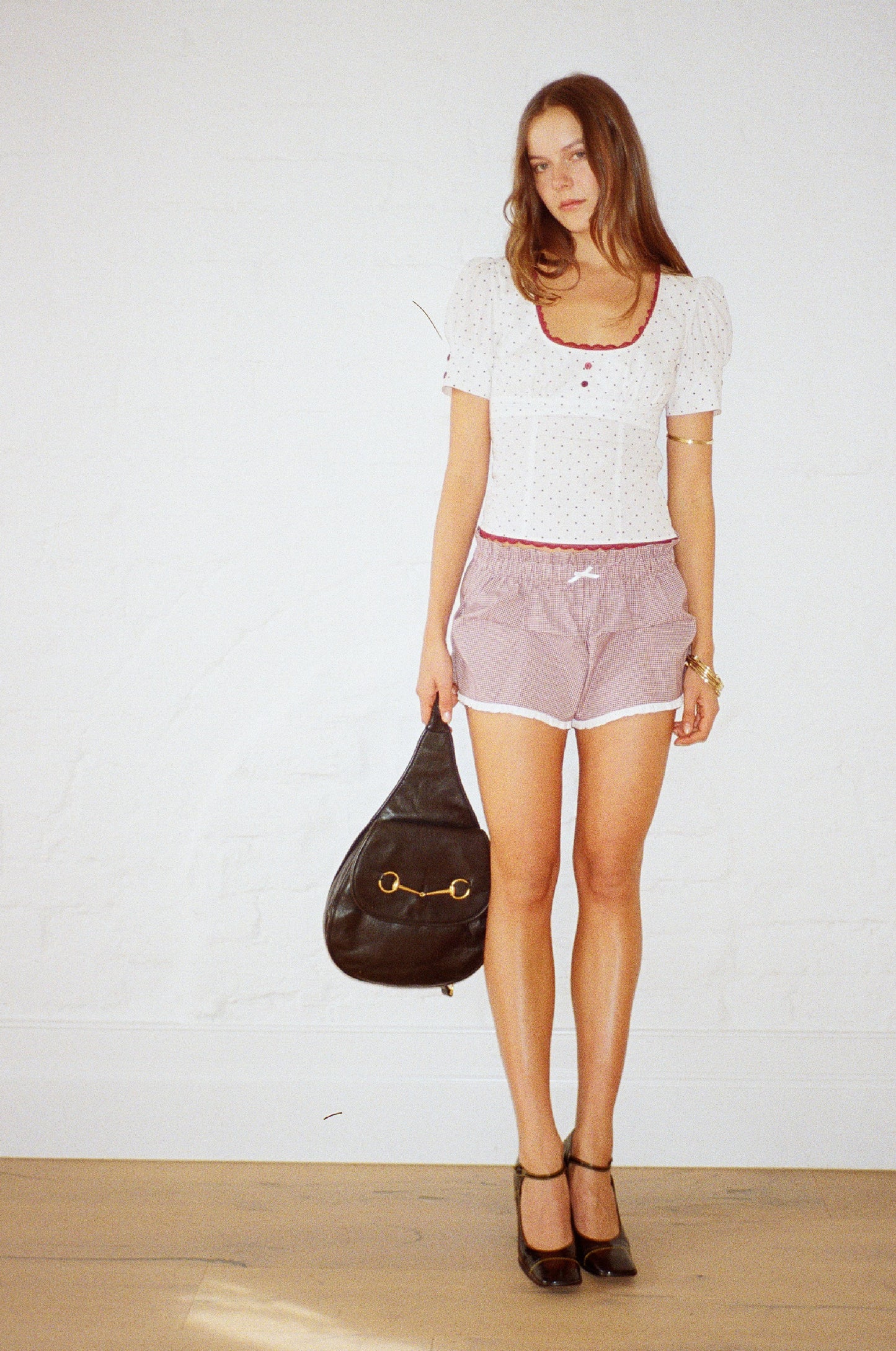 MINETTE SCOOP BLOUSE