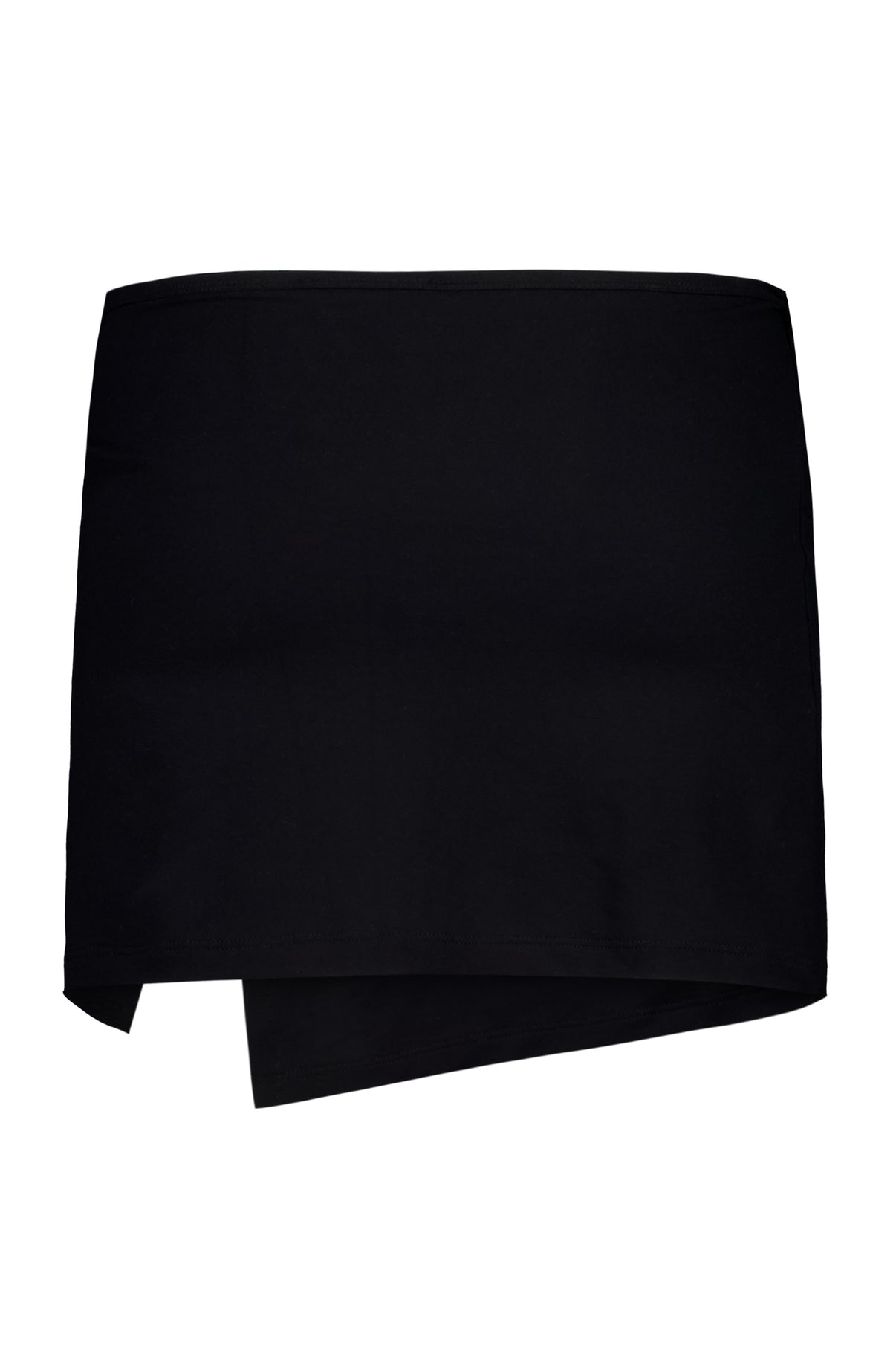 Wave Hem Bamboo Skirt