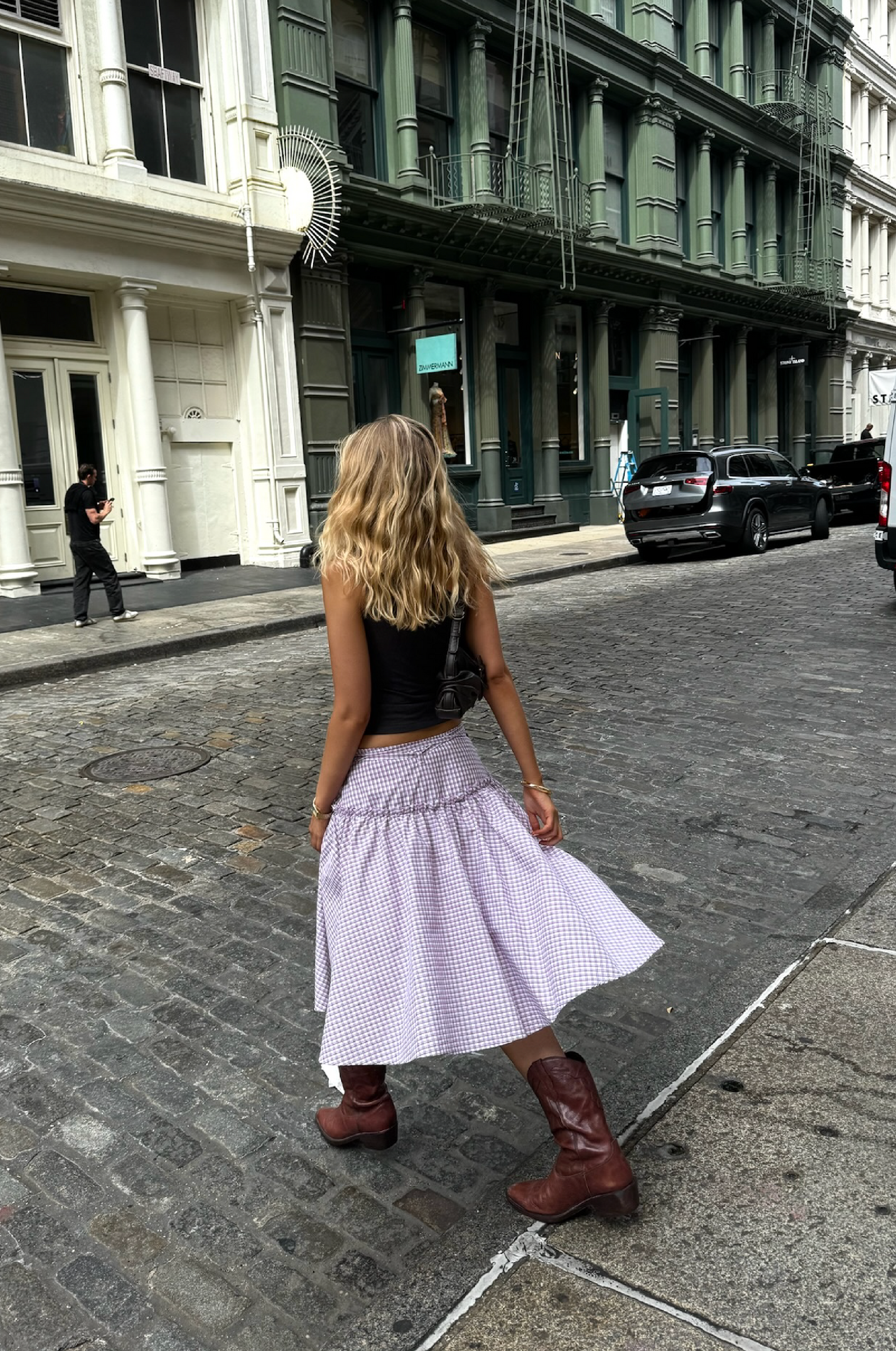 COSTES MIDI SKIRT