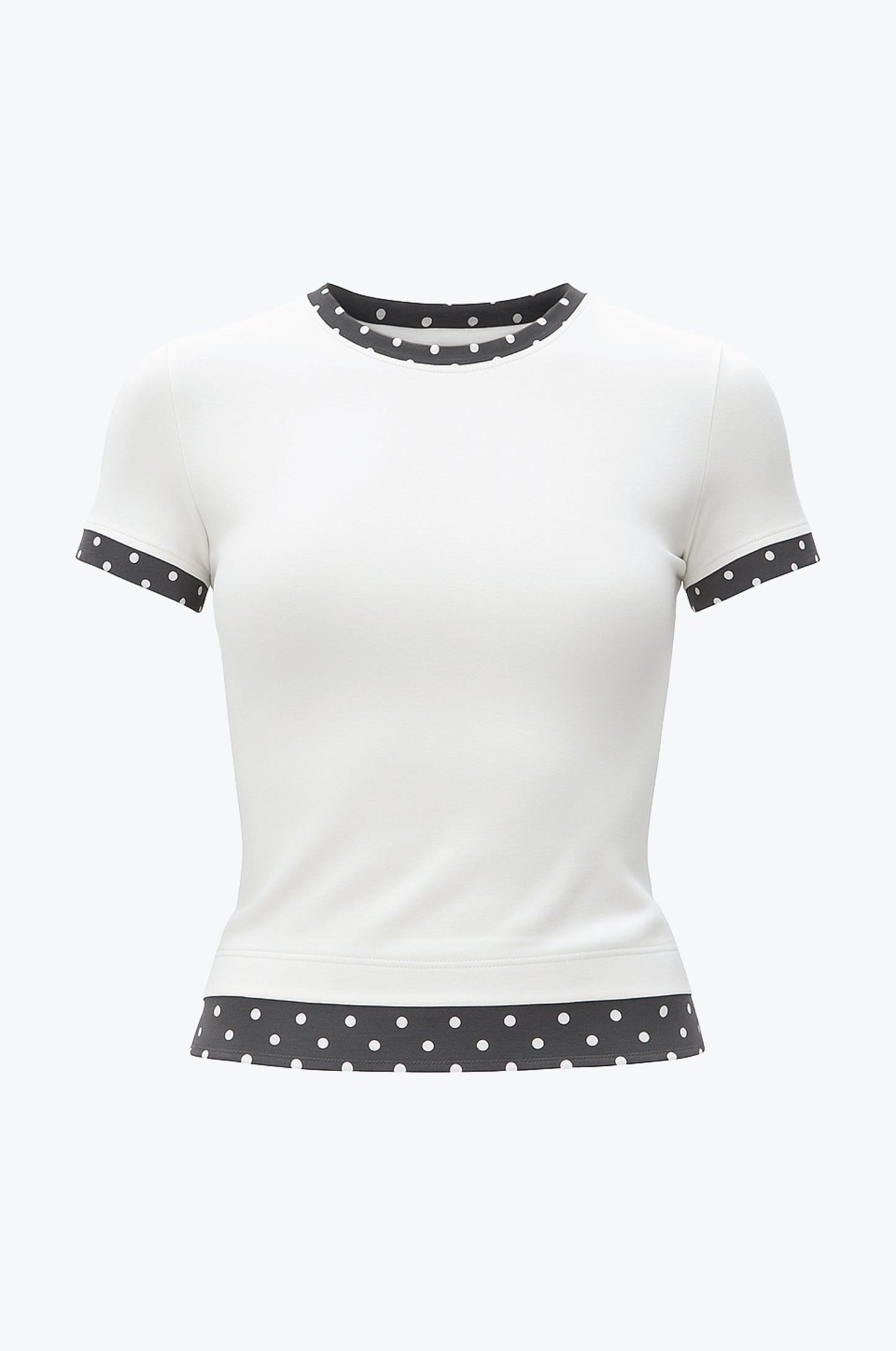 CONTRAST LAYERED TEE