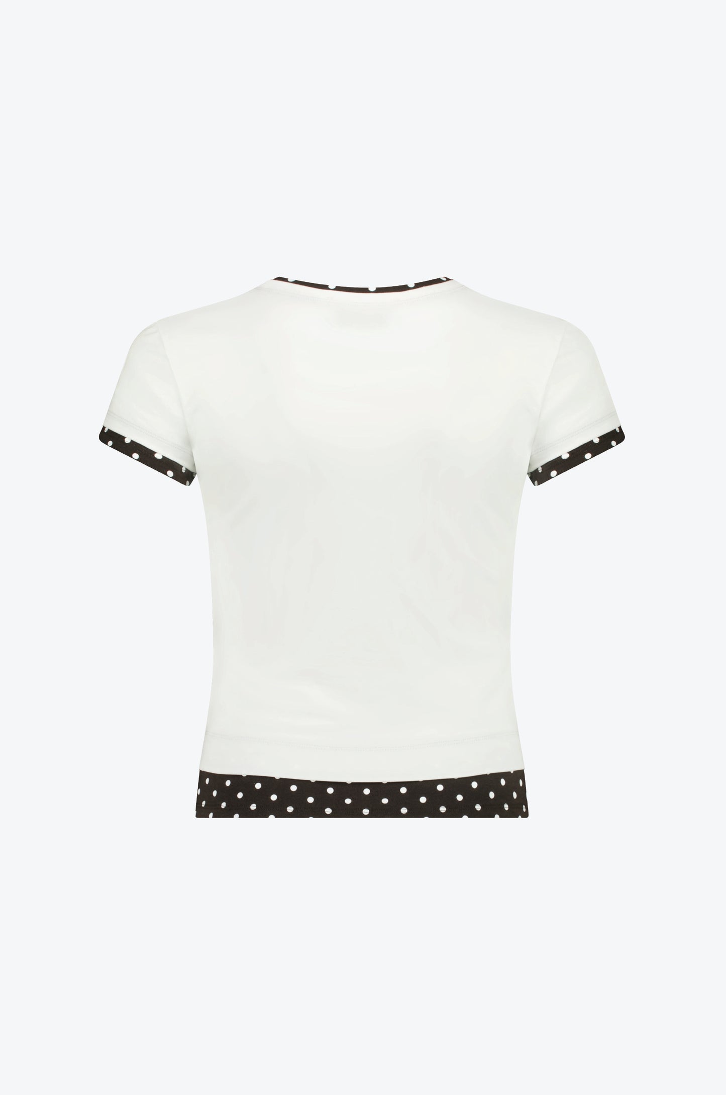 CONTRAST LAYERED TEE
