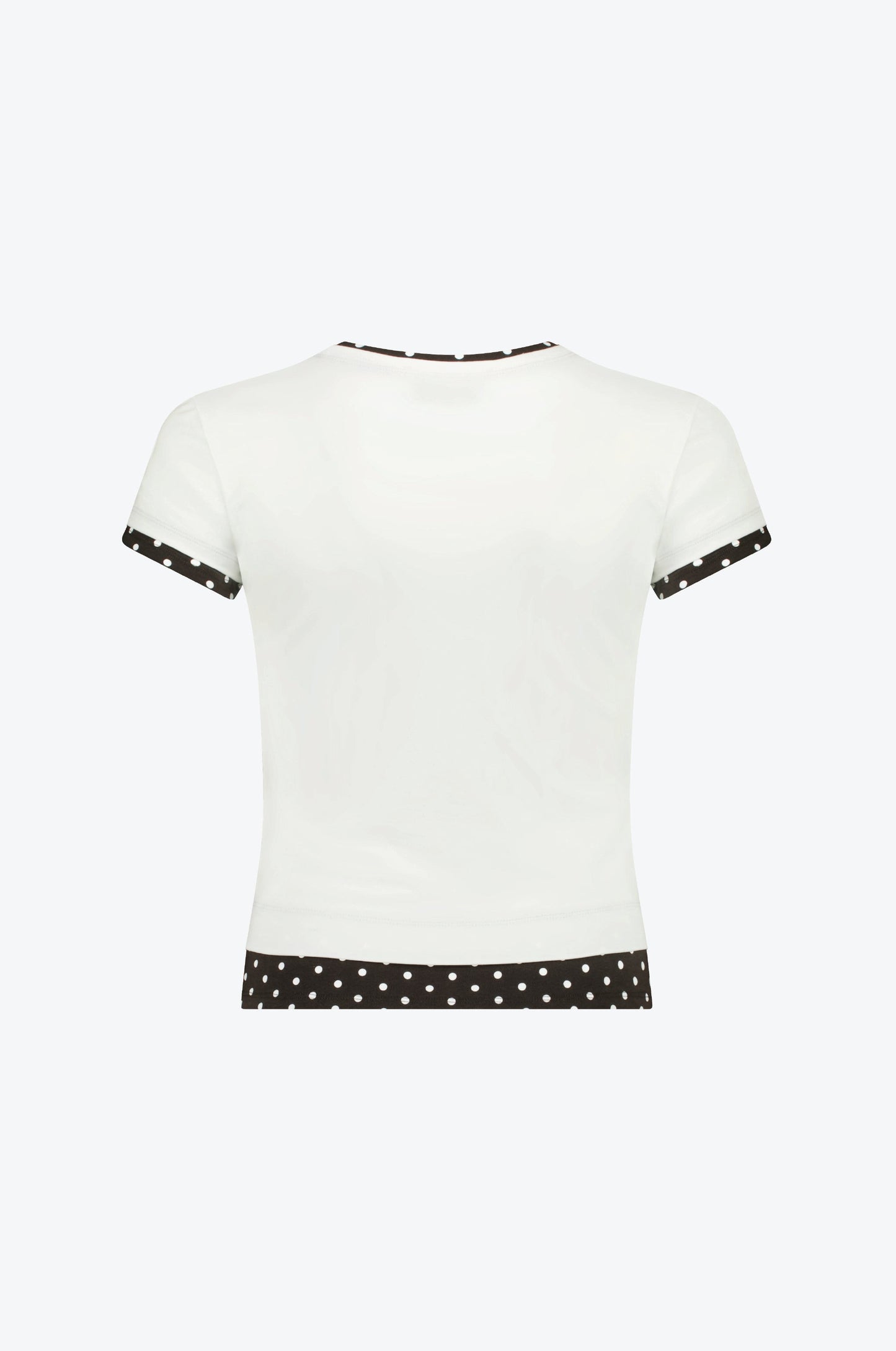 CONTRAST LAYERED TEE