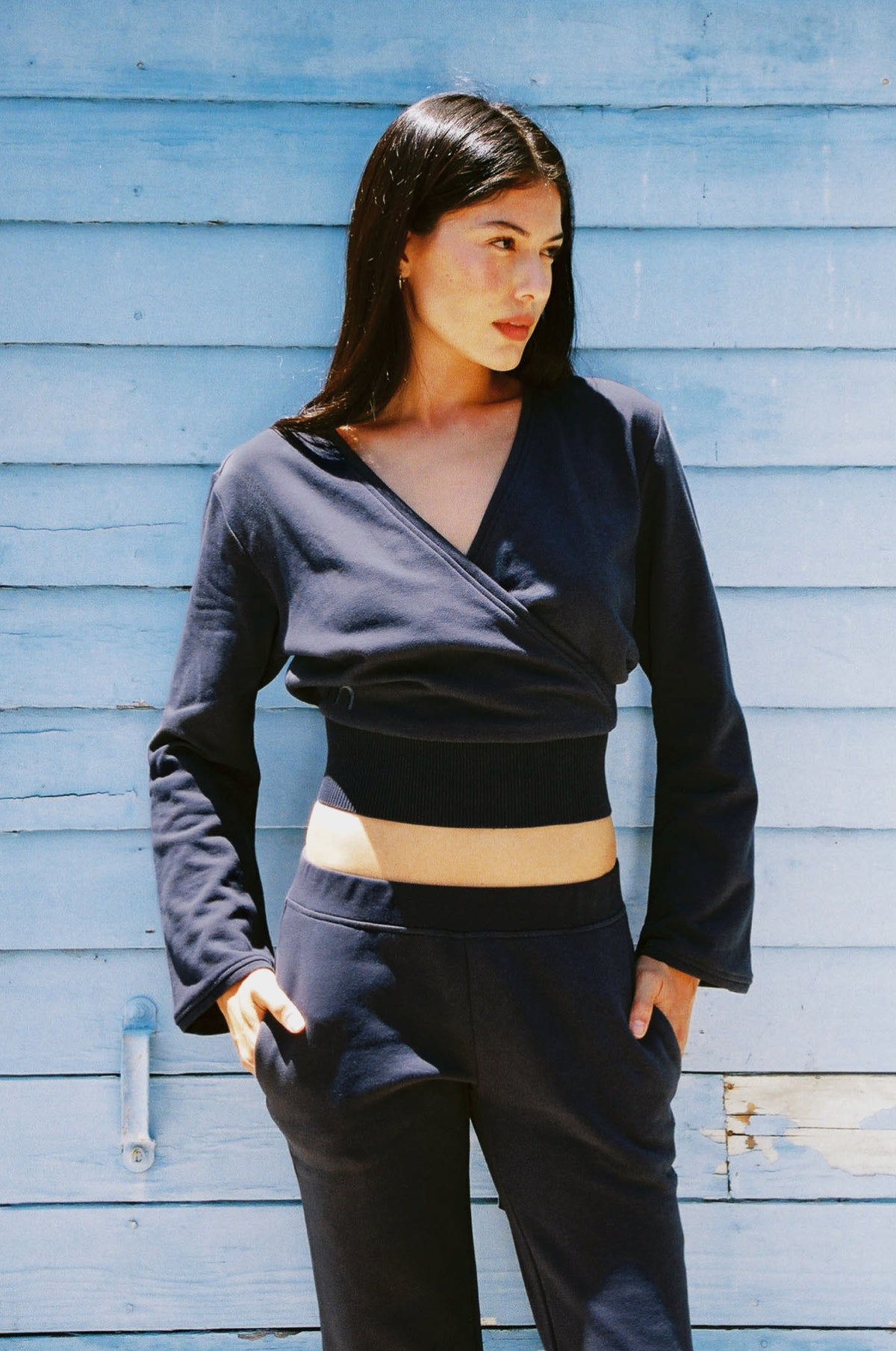 Essential Wrap Sweater