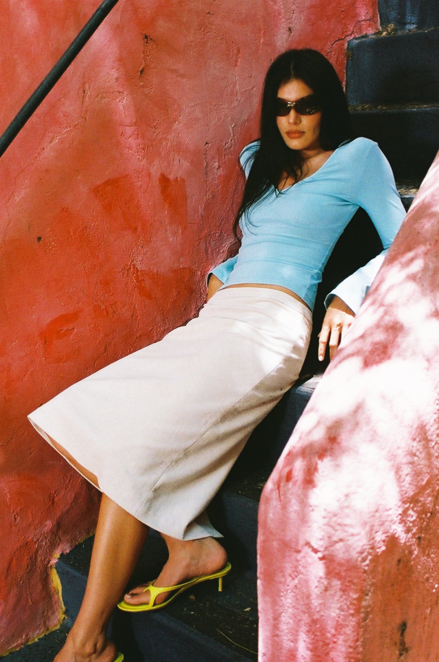 BLAKE MIDI SKIRT