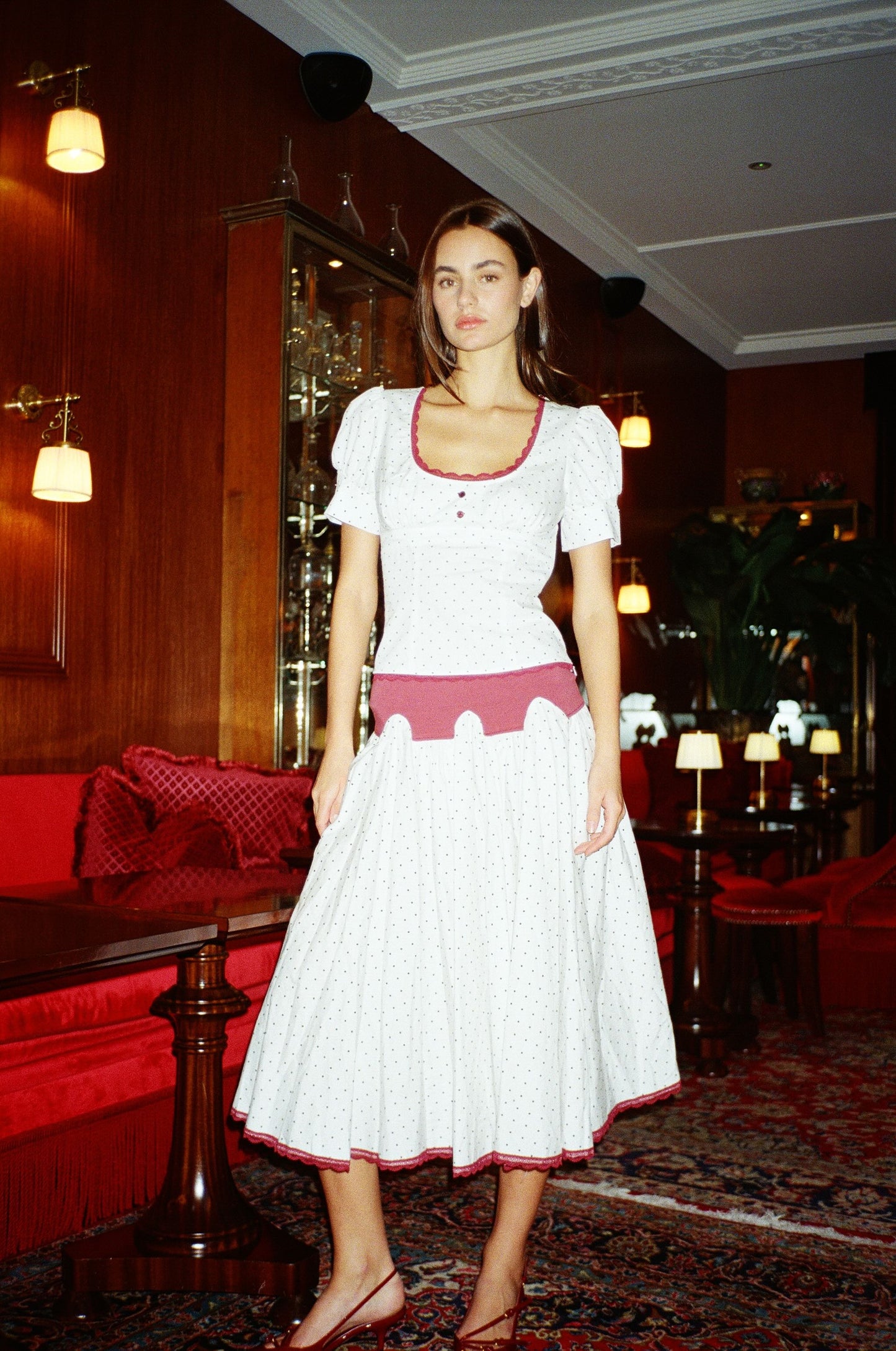 FLORENTIN MIDI SKIRT