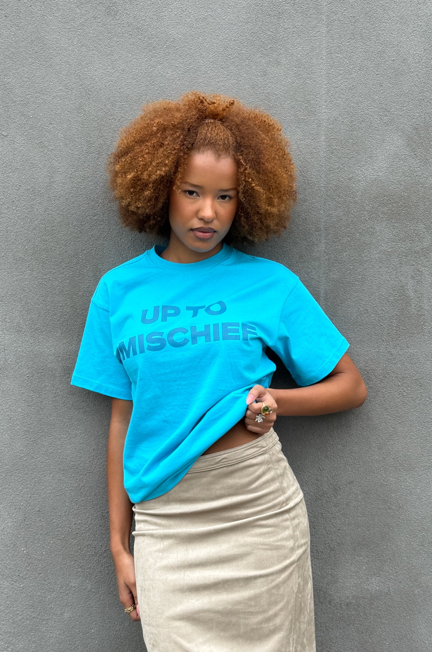 UP TO MISCHIEF TEE