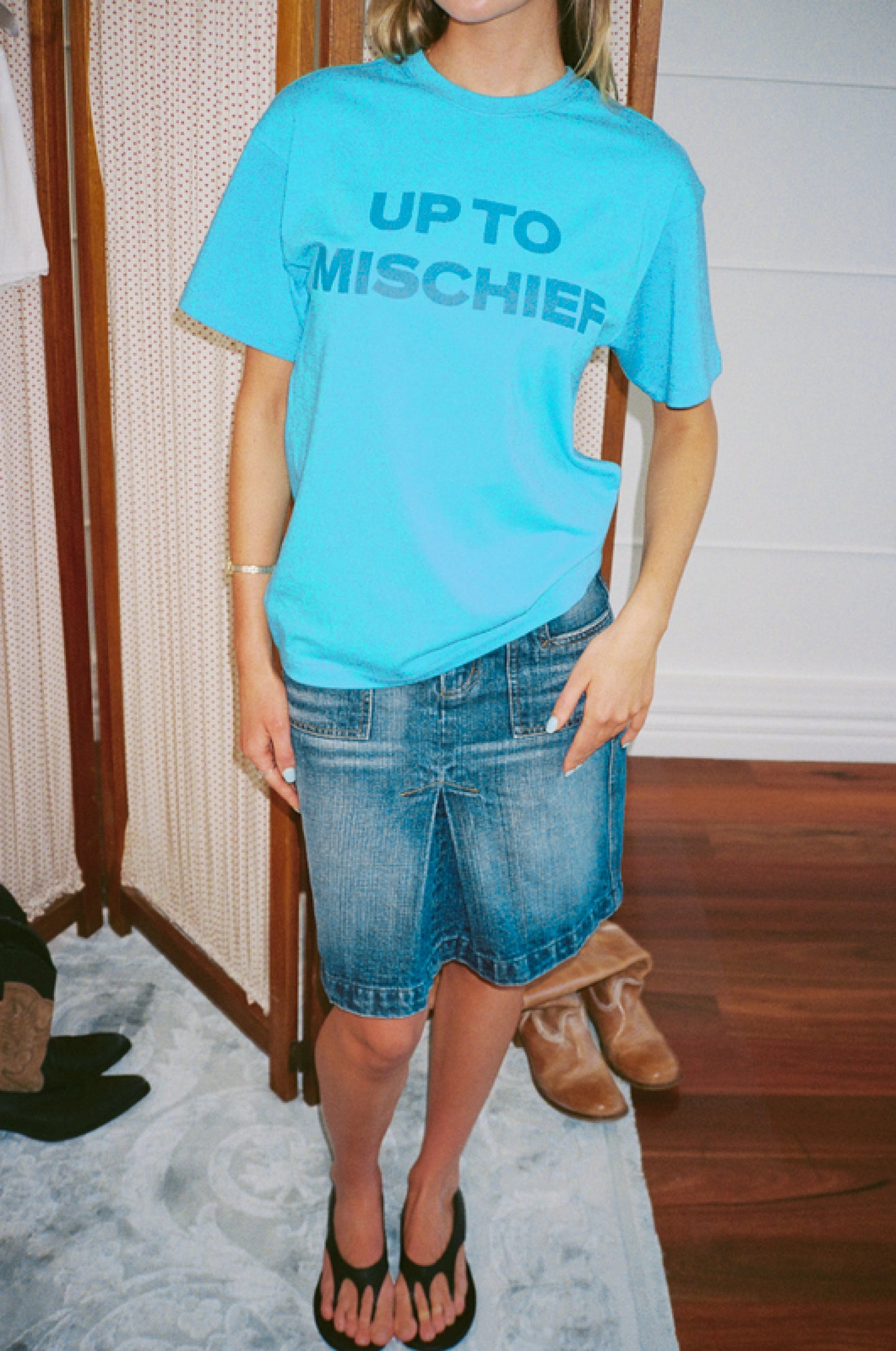 UP TO MISCHIEF TEE