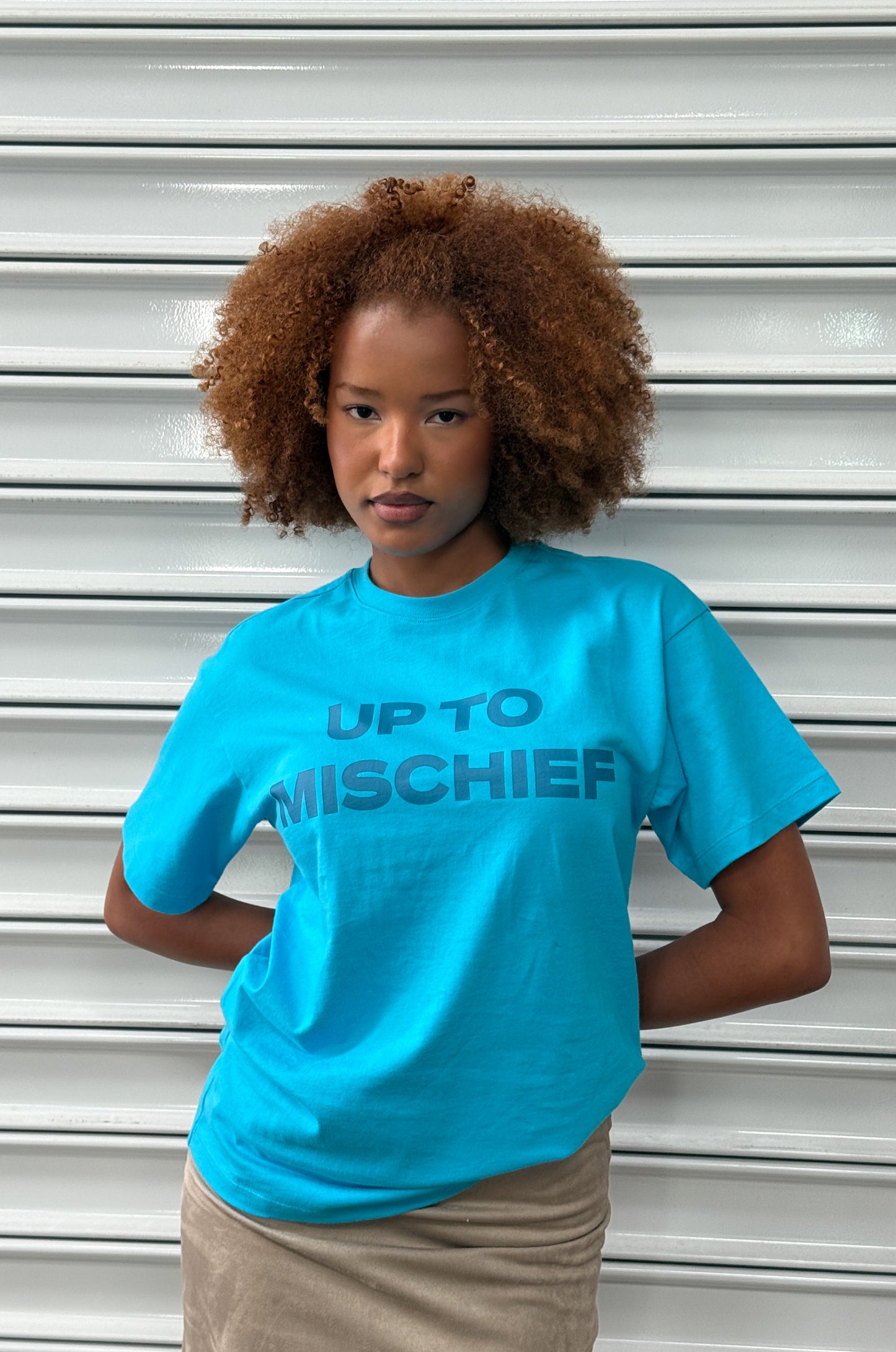 UP TO MISCHIEF TEE
