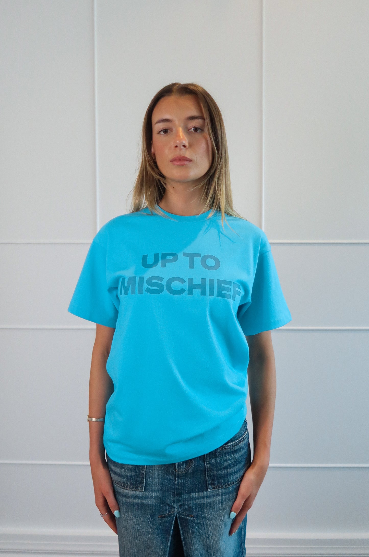 UP TO MISCHIEF TEE