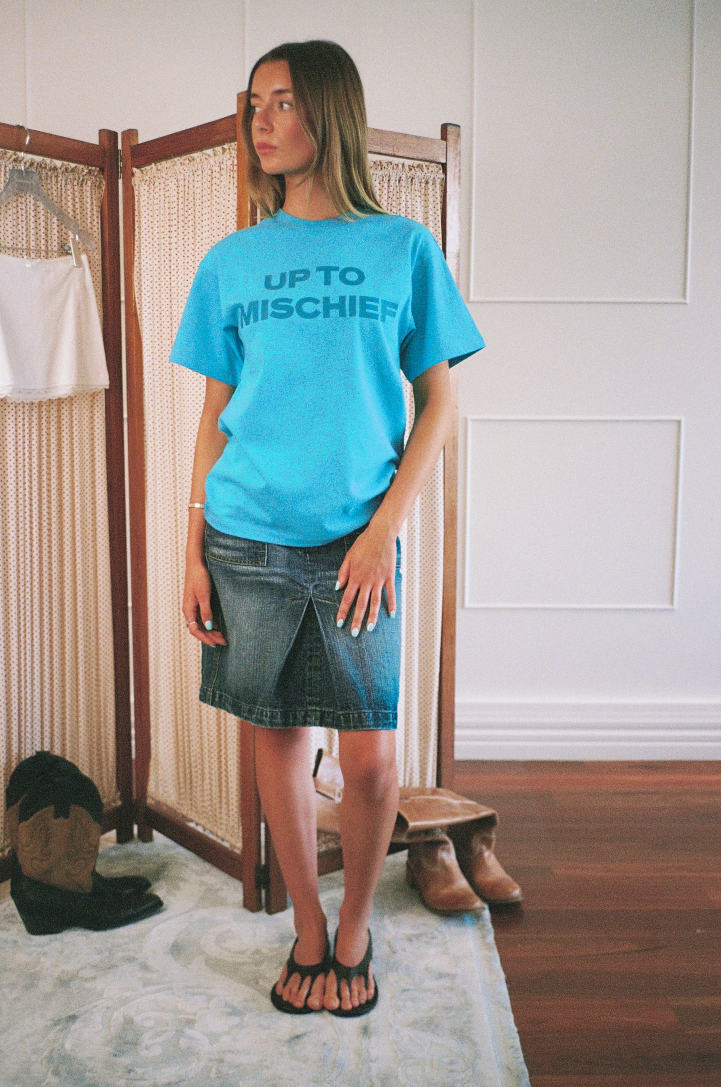 UP TO MISCHIEF TEE